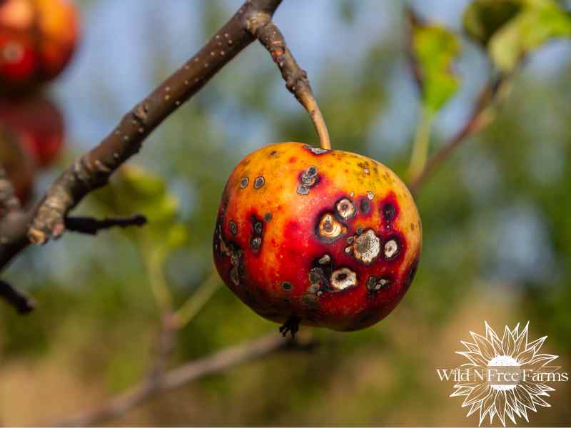 organic apple tree